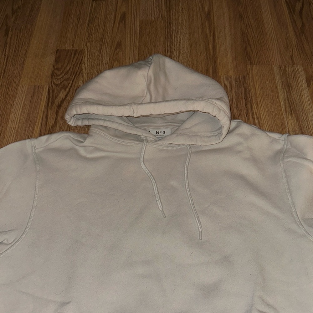 N°3 H&M Essentials Men’s RELAXED FIT Hoodie Light Taupe